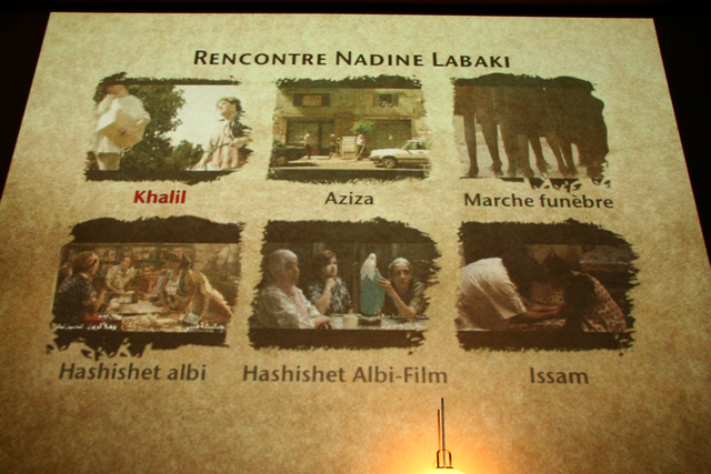 Nadine Labaki @ Lebanese Film Festival